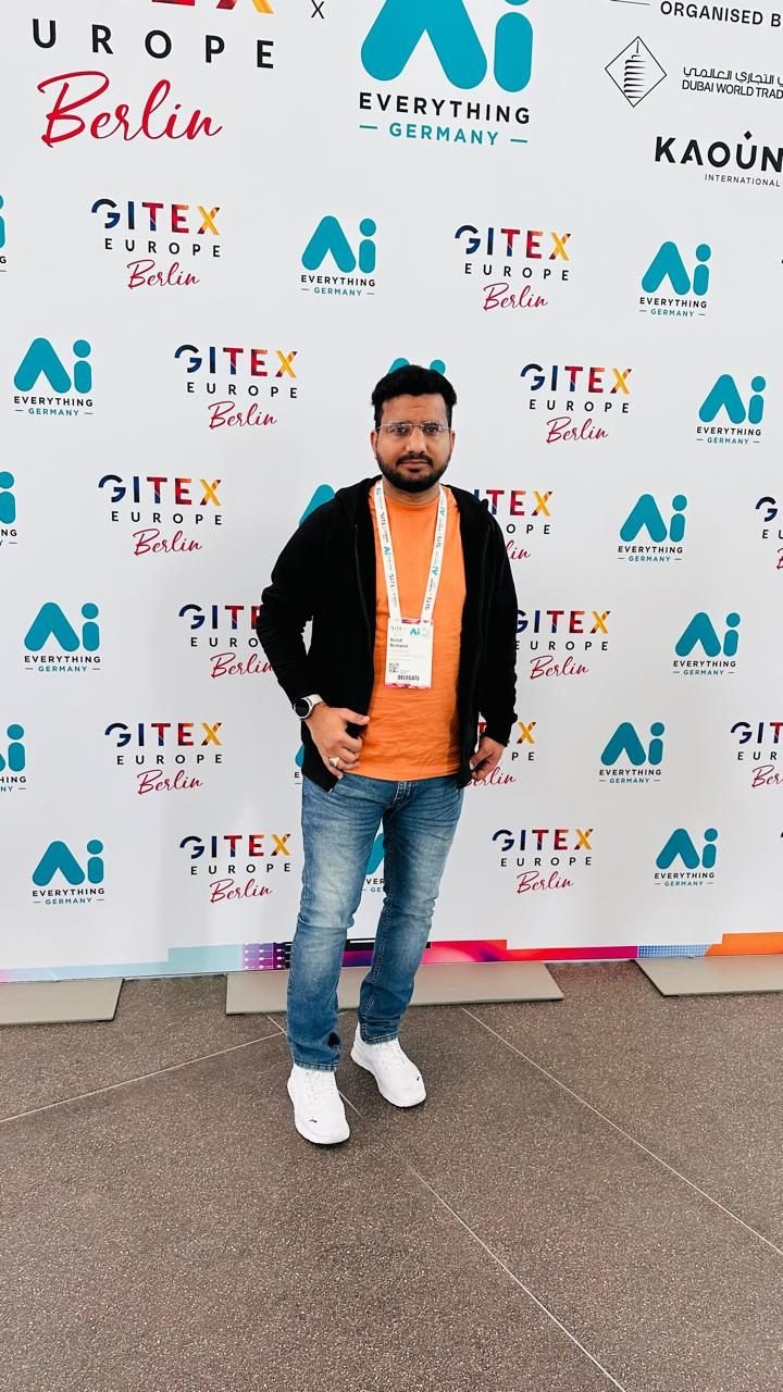 Kashif Ibraheem at GITEX Europe Berlin 2025, official delegate